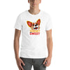 Short and Sweet - Corgi Puppy Men's T-shirt Light - NYK - USA
